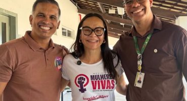 Foto: Marconi Daniel, Ivoneide Caetano e Otoni Jader