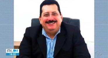 Gilberto Gonçalves foi preso na casa onde mora em Rio Largo — Foto: Reprodução/TV Gazeta