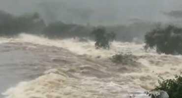Barragem rompe em Pedro Alexandre, na Bahia (Reprodução)