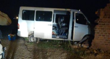 Mercedes-Benz Sprinter foi roubada no município de Santa Brígida, na Bahia. Foto: Reprodução/Redes Sociais